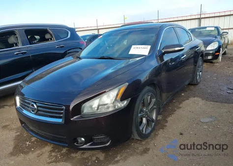 2014 Nissan Maxima 3.5 Sv z USA, uszkodzony, nr VIN 1N4AA5AP2EC438556
